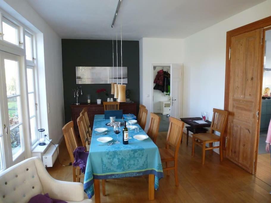 Traumhaftes Luxus-Ferienhaus Warnkenhagen  外观 照片